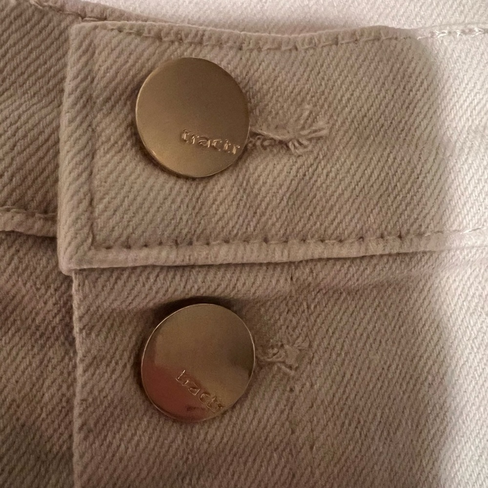 Women's Tractr Slim Fit High Rise Shorts Size 10/30 Quality (E5) Moon Struck (E5 - Picture 4 of 10